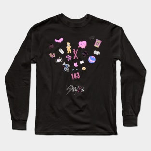 stray kids maxident Long Sleeve T-Shirt